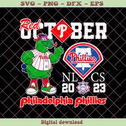 In My Red October Era SVG, Philadelphia Phillies Red October SVG