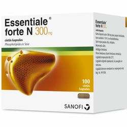 ESSENTIALE FORTE N 300 mg Liver Support Protection SANOFI 90 Capsules