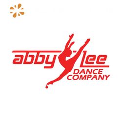 Abby Lee Dance Company Logo SVG Cutting Digital File