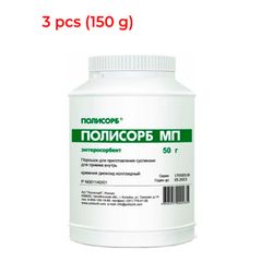 Polisorb 150gr Natural Silicon Dioxide Sorbent Powder for hangover, poisoning