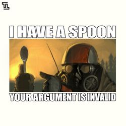 Gone With the Blastwave Spoon MEME version PNG, Comic PNG Download