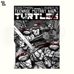 Eastman and Lairds Turtles PNG, Comic PNG Download