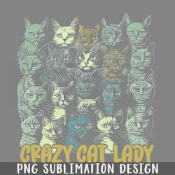 Crazy Cat Lady PNG Download