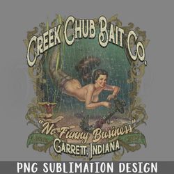 Creek Chub Bait Co o Funny Business 1906 PNG Download