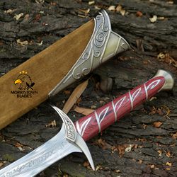 Sting Sword Steel Sword with Scabbard, LOTR Sword, Battle Ready Sting Sword, Best Gift