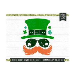 Leprechaun SVG, St Patricks Day Cut File for Cricut, Silhouette, Shamrock, Lucky svg, Leprechaun Face PNG Sublimation, Lucky Dude, Boys Svg