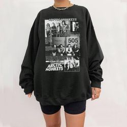 Vintage AM North American Tour Shirt, Arctic Monkeys Tour 2023 Tshirt, Arctic Monkeys Band T-shirt Sweatshirt Hoodie Uni