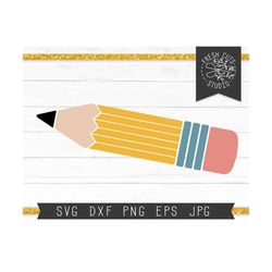 Pencil SVG Cut File Instant Download Digital Design Files for Cricut, Silhouette, Teacher svg, Pencil Cutting File, Simple Pencil Design png