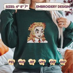 Hero Anime Embroidery Designs , Anime Embroidery Designs, Demon Embroidery Designs, Inspired Anime Embroidery, Instant Download