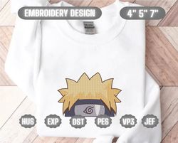 Ninja Anime Embroidery FIles, Anime Shinobi Embroidery Designs, Ninja Embroidery Patterns, Machine Embroidery Files, Pes, Dst, Jef, Instant Download