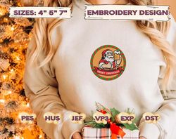 Santa Claus Patch Embroidery, Christmas Embroidery Designs, Santa Claus Embroidery, Merry Christmas, Christmas 2022 Embroidery