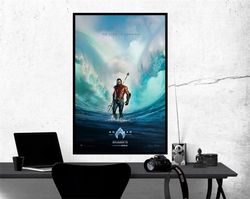 Aquaman and the Lost Kingdom Movie Poster 2023 Film, Room Decor, Home Decor, Art Poster for Gift.jpg