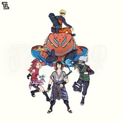 Team 7 Naruto PNG