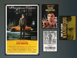 Taxi Driver Movie Poster 2023 FilmDune Room Decor Wall ArtPoster GiftCanvas prints.jpg