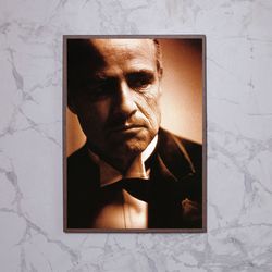 The Godfather Movie Poster 2023 FilmRoom Decor Wall ArtPoster GiftCanvas prints.jpg