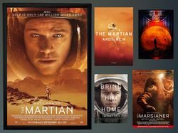 The Martian Movie Poster 2023 FilmRoom Decor Wall ArtPoster GiftCanvas prints.jpg
