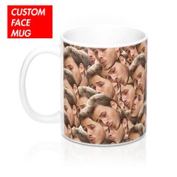 Personalized Photo Face Coffee Mug