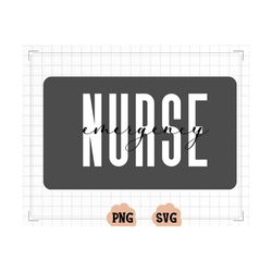 Emergency Nurse Svg, Emergency Department Nurse Shirt Svg, Emergency Nurse PNG, Nurse Life Png, Er Nurse Svg, Registered