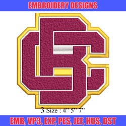 Bethune Cookman Wildcats embroidery design, Bethune Cookman Wildcats embroidery, logo Sport embroidery, NCAA embroidery.