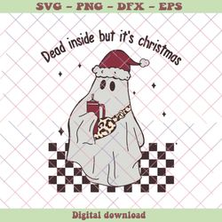 Boojee Dead Inside But Its Christmas SVG Cutting Digital File