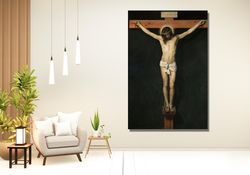 Christ Crucified Canvas Wall Art Print Diego Velazquez Exhibition Poster Jesus Christ CANVAS