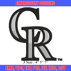 Cr sport logo Embroidery Design, Brand Embroidery, Embroidery File, Logo shirt, Sport Embroidery, Digital download