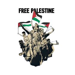Free Palestine PNG Palestine Arabic Flag PNG Sublimation