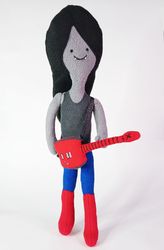 Marceline plush toy with the axe bass
