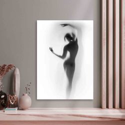 Wall art  Sensual Naked Woman, Nude Poster, Sexy Canvas Art, Naked Woman Poster, Sexy Woman Canvas Art, Sensual Art, Con