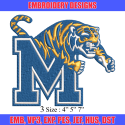 Mercer Bears embroidery design, Mercer Bears embroidery, logo Sport, Sport embroidery, NCAA embroidery.