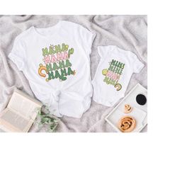 Mama Mini St. Patrick's Day Shirt, St. Patrick's Day Mama Shirt, Mama Shamrock Shirt, Mother Lucky Shirt, Mini Lucky Shi