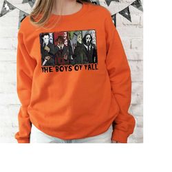 The Boys Of Fall Horror Sweatshirt, Halloween Sweatshirt, Scream-Ghost Sweatshirt, Horror Movie Shirt, Halloween Shirt,