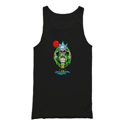 It And Morty Pennywise Rick And Morty Combo Tank Top