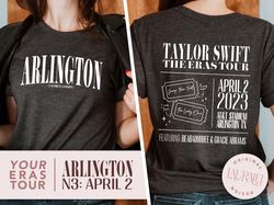 Arlington Taylor Swift's Version | Arlington N3 April 2 | Eras Tour City Unisex Shirt | Surprise Songs | Taylor Swiftie