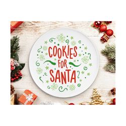 Cookies for Santa Svg Christmas Svg Santa SVG Santa SVG file Christmas SVG files Santa svg Cutting File Silhouette Cameo svg Cookies Svg