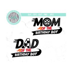 Race Car Mom SVG PNG Cut file, Race Car Birthday Parents, Sublimation, Print file
