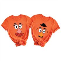 Mr Potato And Mrs Potato Head Shirt, Cute Thanksgiving Shirt, Thanksgiving Couple Shirt, Fall Family Matching Shirt, Fun