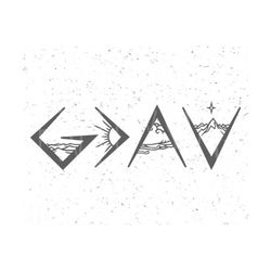 God is Greater than the highs and lows svg God is Greater svg God SVG Christian SVG Religious SVG File Cricut Silhouette God Cut File