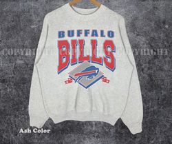 Vintage Buffalo Football Sweatshirt , Bills Sweatshirt, Bills Crewneck, Bills Football Shirt Fan Gift shirt.jpg