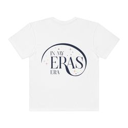 In My Eras Era Premium Double-Sided T-Shirt | Taylor Swift Concert Merch | Era Stars Forming Heart on Front | Eras Tour