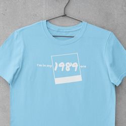 Minimalist Taylor Swift 1989 Eras tour shirt: Which era are you, Taylor Swift Shirt, Taylor Swiftie Merch, Taylor Swift