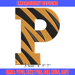 Princeton Tigers embroidery design, Princeton Tigers embroidery, logo Sport, Sport embroidery, NCAA embroidery.
