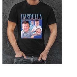 Hasbulla Shirt, Celebrity shirt, Classic 90s Graphic Tee, Unisex, Vintage Bootleg, Retro, Meme Shirt
