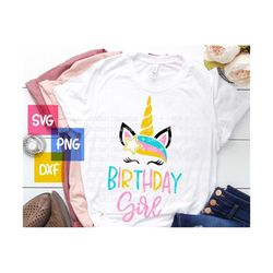 Unicorn SVG / Unicorn birthday Svg / Unicorn birthday girl svg, Unicorn Face SVG, unicorn horn svg, unicorn svg for cricut and silhouette