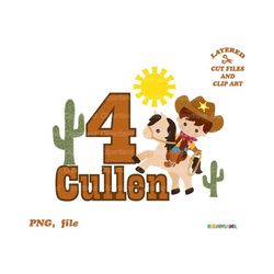INSTANT Download. Cute cowboy PNG clip art. Commercial license is included! C_19.