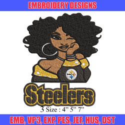 Steelers football Embroidery Design, football Embroidery, Brand Embroidery, Embroidery File,Logo shirt,Digital download