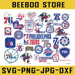 33 Files NBA Logo Philadelphia 76ers, Philadelphia, 76ers svg,76ers svg,NBA svg, NBA svg, Basketball Clipart, Svg