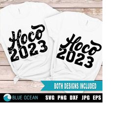 Hoco 2023 SVG, Hoco football 2023 SVG, Homecoming 2023, Distressed grunge PNG