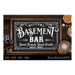 Basement bar svg, Dad's bar svg, Man cave svg, Father's day gift svg, bar poster svg
