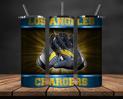 Los Angeles Chargers Tumbler, Chargers Logo, NFL, NFL Teams, NFL Logo, NFL Football Png, NFL Tumbler Wrap 51